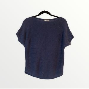 Tommy Bahama Navy Blue Knit Top